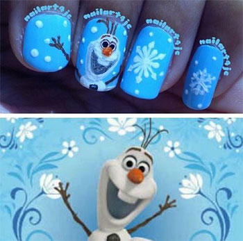 15 Disney Frozen Olaf Nail Art Designs Ideas Trends Stickers 2014 Olaf Nails 1 15 Disney Frozen Olaf Nail Art Designs, Ideas, Trends & Stickers 2014 | Olaf Nails