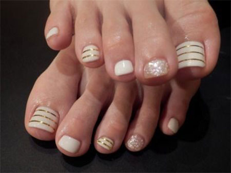 Simple Toe Nail Art 20 easy simple toe nail art