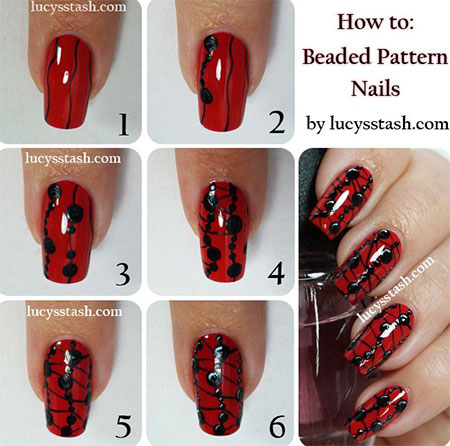 Red Nail Art Tutorials For Beginners amp; Learners 2014  Fabulous Nail 