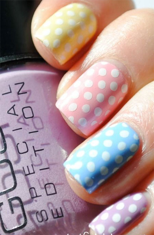 20 Simple, Easy & Cool Easter Nail Art Designs, Ideas