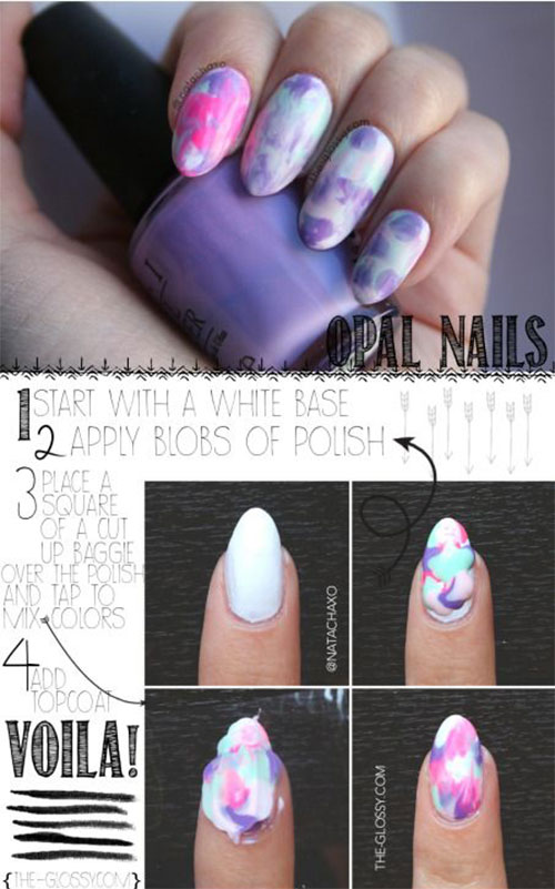 Easy Step By Step Spring Nail Art Tutorials For Beginners & Learners