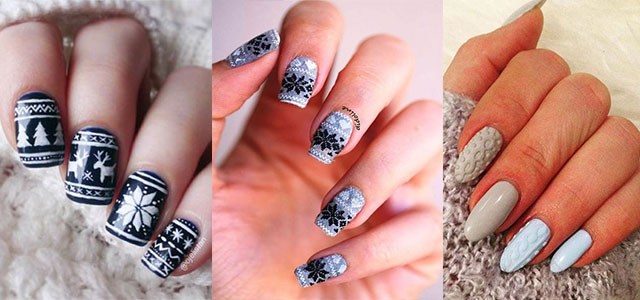winter nail stickers