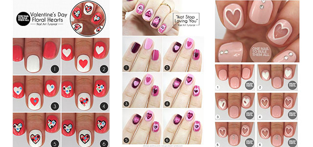 step by step nail art instructions with picture