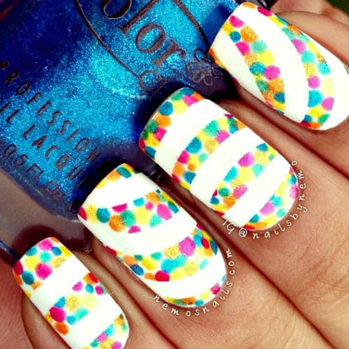 20 Easy & Cute Summer Nail Art Designs & Ideas 2016 | Summer Nails