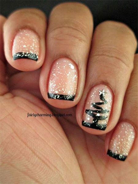 15 Christmas Gel Nails Art Designs & Ideas 2016 | Fabulous Nail Art Designs