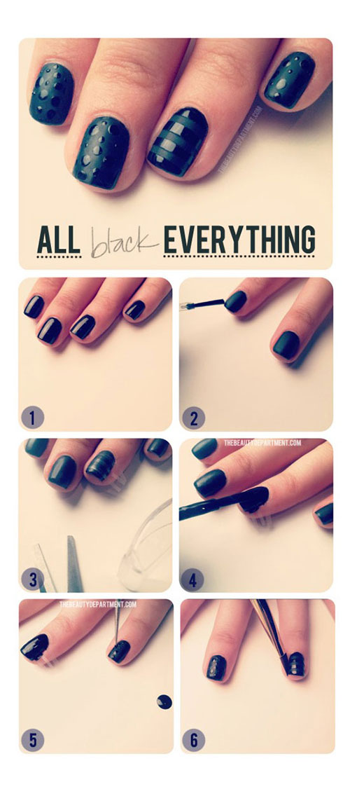 Best-Easy-Nail-Art-Tutorials-2013-2014-For-Beginners-Learners-6