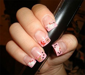 Cute & Simple Hello Kitty Nail Art Designs & Stickers | Nail Art For ...