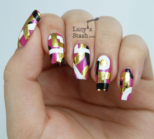 Nail-Art-Designs-For-Beginners-Learners-2013-2014-23