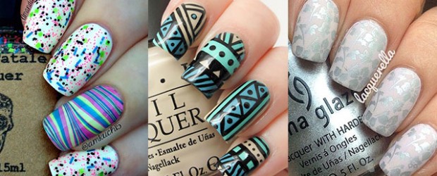 Nail-Art-Designs-For-Beginners-Learners-2013-2014