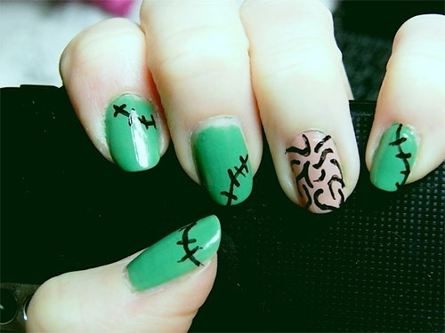 Scary-Halloween-Nail-Art-Designs-Ideas-Stickers-2013-2014-7