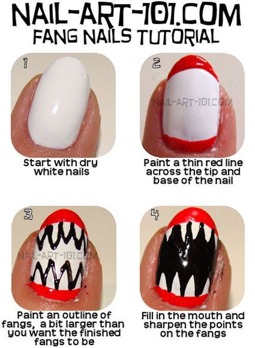 Simple-Easy-Scary-Halloween-Nail-Art-Tutorials-2013-2014-For-Beginners-Learners-9