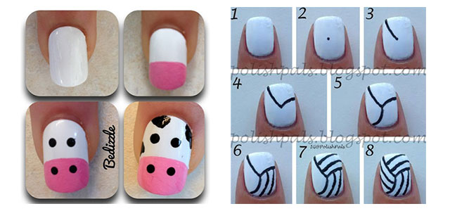 Step-By-Step-Nail-Art-Tutorials-For-Beginners-Learners-2013-2014