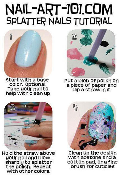 Easy-Nail-Art-Tutorial-2013-2014-For-Beginners-Learners-11