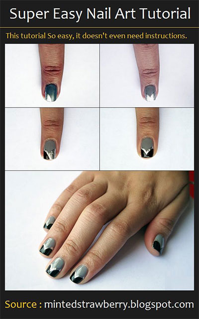 Easy-Nail-Art-Tutorial-2013-2014-For-Beginners-Learners-5
