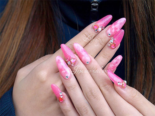 Inspiring Pink Nail Art Designs & Ideas 2013/ 2014 | Fabulous Nail Art