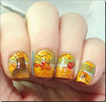 Latest-Autumn-Nail-Art-Designs-Trends-Fashion-For-Girl-2013-2014-9