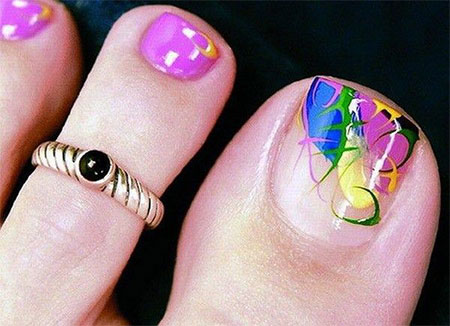 Cool-Pretty-Toe-Nail-Art-Designs-Ideas-For-Beginners-Learners-2013-2014-9