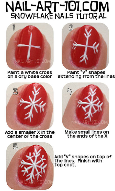 Step-By-Step-Winter-Nail-Art-Tutorials-2013-2014-For-Beginners-Learners-6