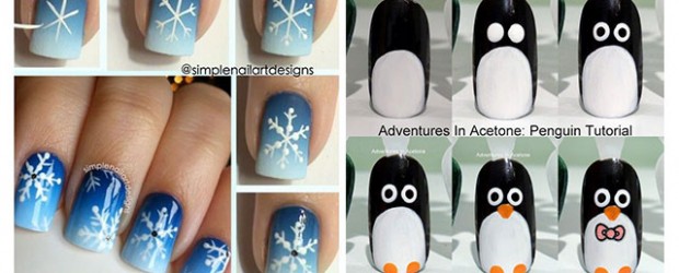 Step-By-Step-Winter-Nail-Art-Tutorials-2013-2014-For-Beginners-Learners
