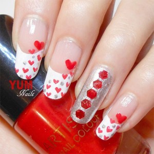 Heart Nail Designs & Ideas For Valentine's Day 2014 | Fabulous Nail Art ...