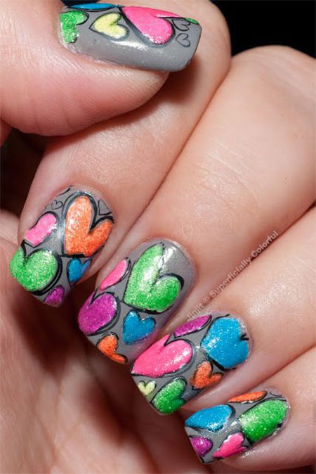 Heart-Nail-Designs-Ideas-For-Valentines-Day-2014-6