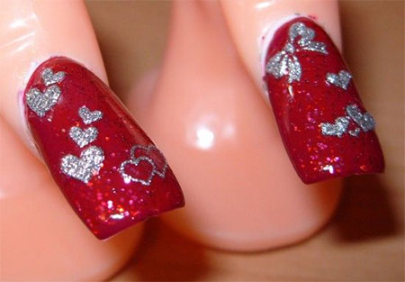 Inspiring-Nail-Art-Designs-Ideas-For-Valentines-Day-2014-Heart-Nails-10
