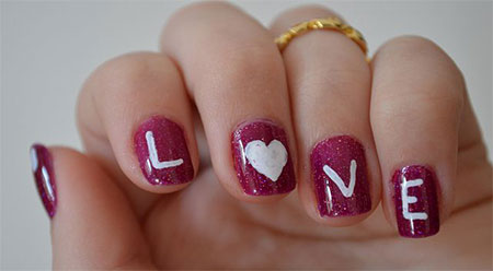 Love-Nail-Art-Designs-Ideas-2014-Valentines-Nails-12