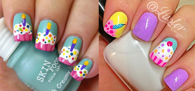 10-Awesome-Happy-B-Day-Cake-Nail-Art-Designs-Ideas-2014-For-Girls