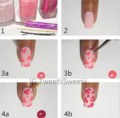 Amazing-Valentines-Day-Nail-Art-Tutorials-2014-For-Beginners-Learners-7