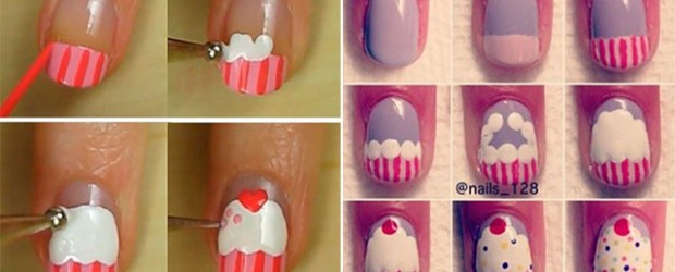 Easy-Happy-Birthday-Nail-Art-Tutorials-For-Beginners-Learners-2014