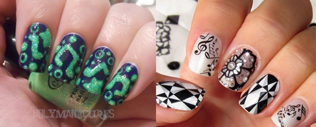 Amazing-Music-Notes-Nail-Art-Designs-Ideas-Trends-2014