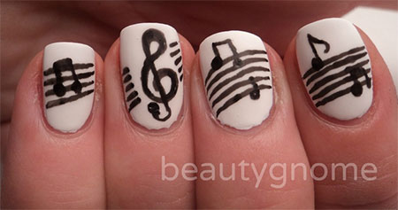 Cool-Music-Notes-Nail-Art-Designs-Ideas-Trends-2014-7