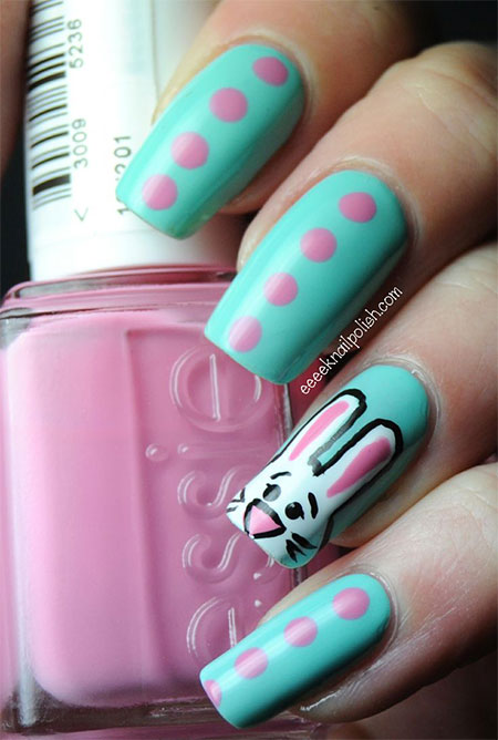 Easy-Easter-Bunny-Nail-Art-Designs-Ideas-2014-For-Beginners-14