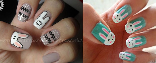 Easy-Easter-Bunny-Nail-Art-Designs-Ideas-2014-For-Beginners