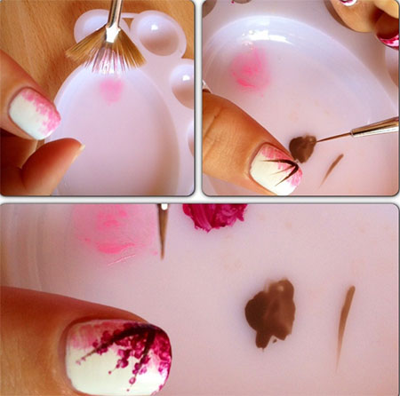 Easy-Simple-Spring-Nail-Art-Tutorials-2014-For-Beginners-Learners-5