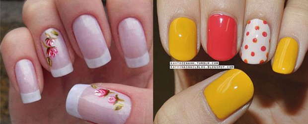 Simple-Spring-Nail-Art-Designs-Ideas-Trends-2014-For-Learners
