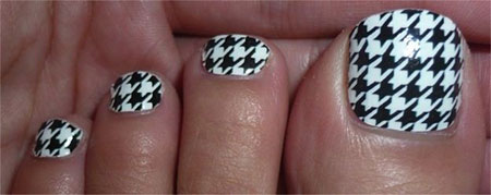 New-Houndstooth-Toe-Nail-Art-Designs-Ideas-Trends-Stickers-Wraps-2014-5