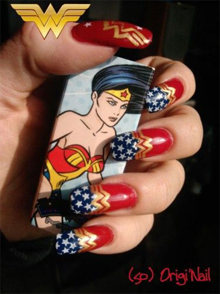 12-Easy-Wonder-Woman-Nail-Art-Designs-Ideas-Trends-Stickers-2014-13