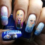 15 + Disney Frozen Themed & Inspired Nail Art Design, Ideas, Trends ...