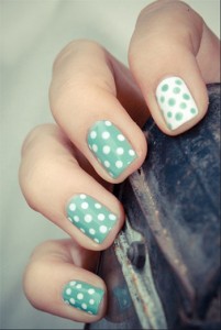 15 + Cute Polka Dot French Nail Art Designs, Ideas & Trends 2014 ...