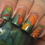 15 + Best Autumn Leaf Nail Art Designs, Ideas, Trends & Stickers 2014 ...