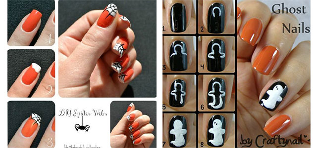 12-Easy-Step-By-Step-Halloween-Nail-Art-Tutorials-For-Beginners-Learners-2014-F
