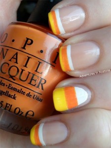 15 + Halloween Candy Corn Nail Art Designs, Ideas, Trends & Stickers ...