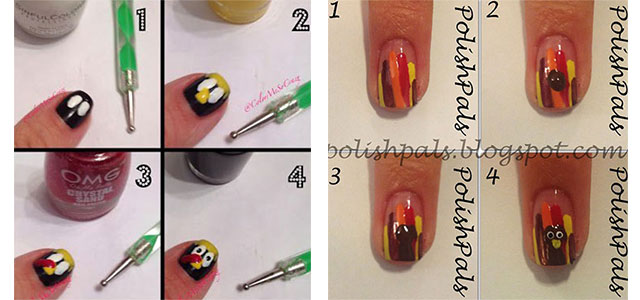 Simple-Step-By-Step-Thanksgiving-Nail-Art-Tutorials-For-Beginners-2014