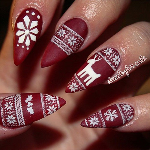 15-Christmas-Sweater-Nail-Art-Designs-Ideas-Trends-Stickers-2014-1