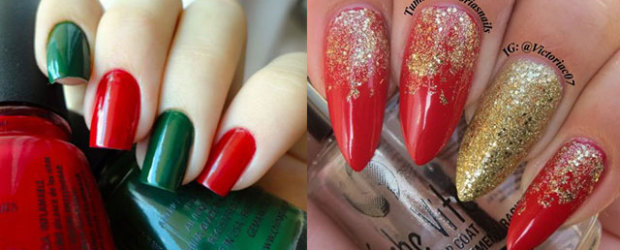 15-Red-Green-Gold-Christmas-Nail-Art-Designs-Ideas-Trends-Stickers-2014-Xmas-Nails