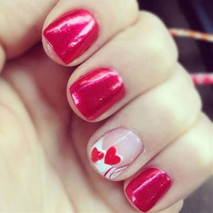 15 Easy &amp; Cute Valentine's Day Nail Art Designs, Ideas, Trends