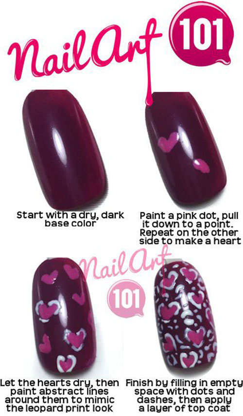15-Easy-Step-By-Step-Valentines-Day-Nail-Art-Tutorials-For-Beginners-Learners-2015-17