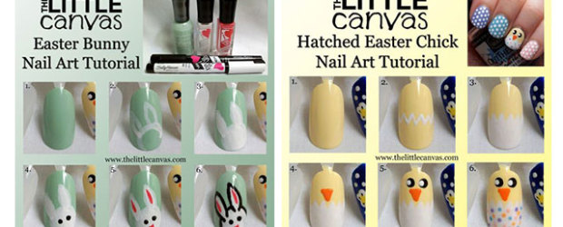 10-Step-By-Step-Easter-Nail-Art-Tutorials-For-Beginners-Learners-2015