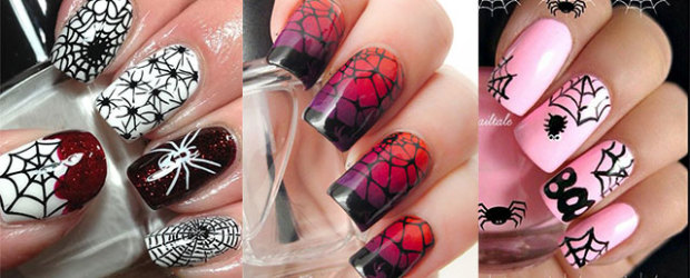 15-Halloween-Themed-Spider-Web-Nail-Art-Designs-Ideas-Stickers-2015-F